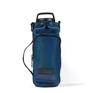 Imagem de Porta-Garrafa com Bolso Frontal com Zíper Amayra, Azul