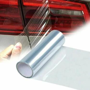 Imagem de Película Adesiva Transparente Para Faróis E Lanternas De Carro 30x120c