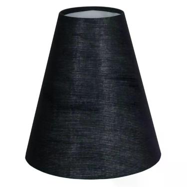 Imagem de Cúpula para abajur luminaria 18x17x8cm de Tecido Algodão soquete Nacio