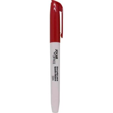 Imagem de Pincel Quadro Branco Jocar SLIM Vermelho - Leonora