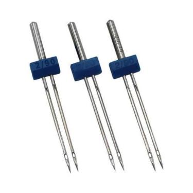 Imagem de Agulhas Para Máquina De Costura Singer Brother Janome Varmax 20 Peças