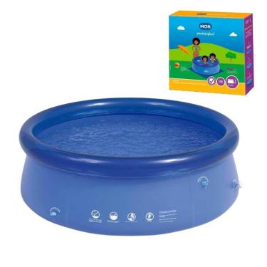 Imagem de Piscina Inflável MOR 1.000L Compacta, Resistente e Fácil de Montar