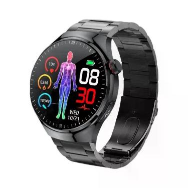 Imagem de Relógio Inteligente De Monitoramento De Saúde Masculina 24/7 ECG PPG L