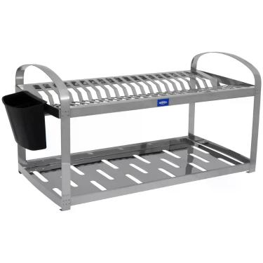 Imagem de Escorredor de Louças Inox Brinox Suprema 2099/120 - 20 Pratos
