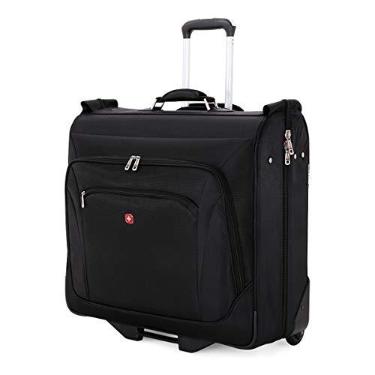 Imagem de SwissGear 7895 Bolsa de roupa com rodinhas premium, Preto, 24-Inch, 7895 Bolsa de roupa com rodinhas premium