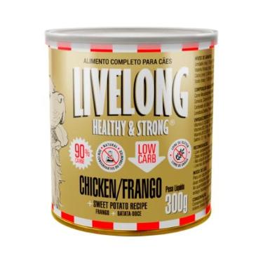 Imagem de Livelong Alimento Completo Natural Ração Úmida Sabor Frango 300g Para Cães