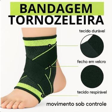 Imagem de Faixa Compressora Ortopédica Ajustável para Recuperação Ortopédica - A