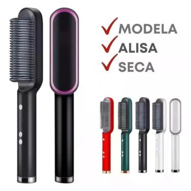Imagem de Escova Eletrica Profissional 5 Em 1 Bivolt Alisadora Premium - Escova