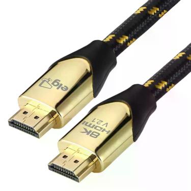 Imagem de Cabo HDMI Premium 2.1, Reforçado, 8K Ultra High Speed, 144Hz a 180Hz, 