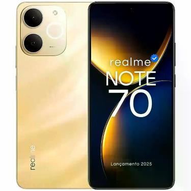 Imagem de Smartphone Realme Note 70 Novo Lançamento 2026 tela 6,7 camera dupla t