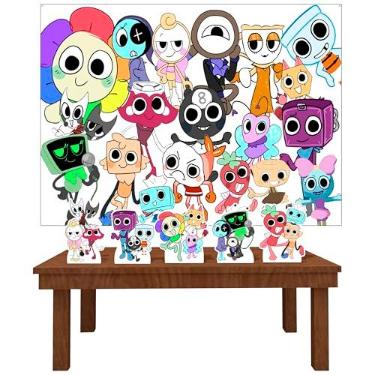 Imagem de Kit Decoração Festa de Aniversário Infantil Painel + Displays Dandy’s World