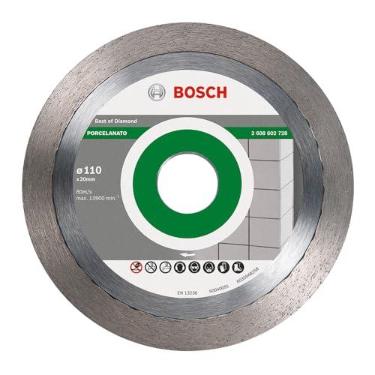 Imagem de Bosch Disco diamantado liso Best for Porcelanato 110 x 20 x 1,6 x 10 mm