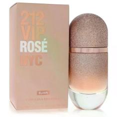 Perfume Feminino 212 Vip Rose Elixir Carolina Herrera Eau De Parfum 50 Ml