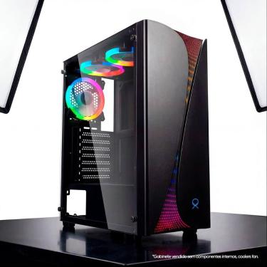 Imagem de Gabinete Gamer OX Andrômeda Sem Fonte e Sem Fan - Get OX
