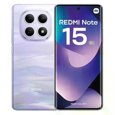 Imagem de Smartphone RedmiNote 15 5G Roxo Global, 8GB + 256GB - RedmiNote15 5g,
