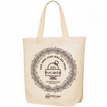 Imagem de Ecobag - Você toma algo para ser feliz Sim, café! - Ristrettinho Cafés
