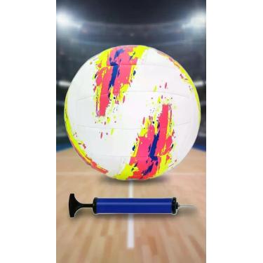 Imagem de Bola De Vôlei Profissional + Bomba De Ar Manual - Congratulations Stor