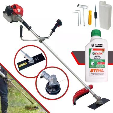 Imagem de Cortador De Grama CG430P-P TB Com Faca 2 Pontas + Óleo Stihl