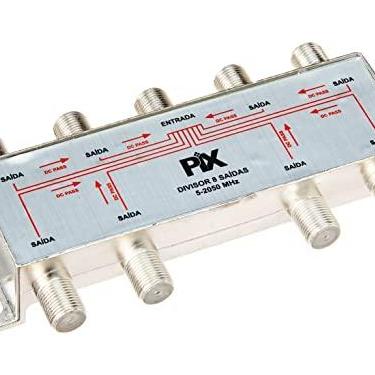 Imagem de PIX Divisor Alta - 8 Vias - 5-2050 Mhz