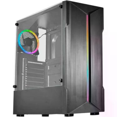 Imagem de Gabinete Gamer Demon Ii K-mex Gm-06w5 Preto Sem Fonte