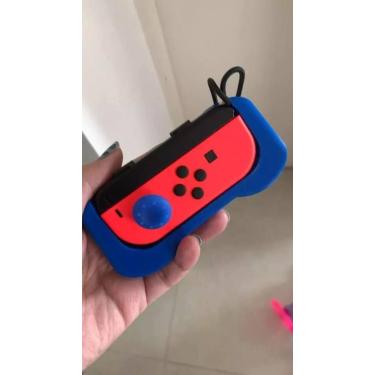 Imagem de Suporte Controle Nintendo Switch Joy-Con De encaixe - 3DMIX, ROSA