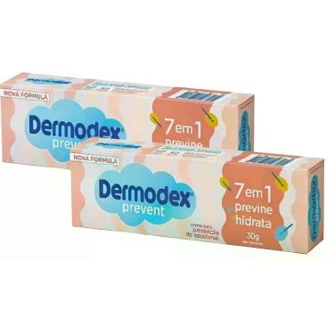 Imagem de Kit com 2 Cremes Prevenção de Assaduras Dermodex Prevent 30g