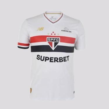 Imagem de Camisa SPFC New Balance Torcedor Home 2025 Masculino