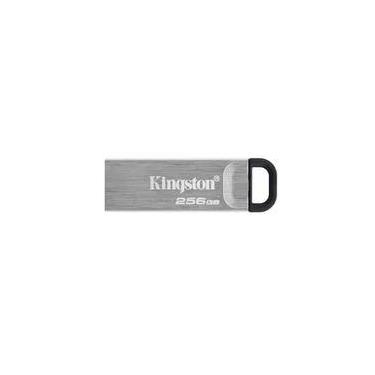 Imagem de Pen Drive 256GB Kingston DataTraveler Kyson, USB 3.2 Gen 1, Leitura de 200MB/s, Metal - DTKN/256GB