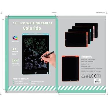Imagem de Lousa Mágica LCD Infantil para Escrever e Desenhar - oem, 12 Polegadas