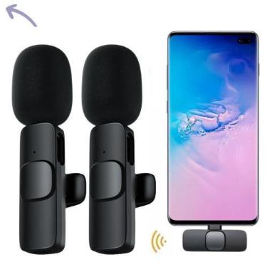 Imagem de Microfone para iPhone 15 com Redução de Ruídos e Interferências - VLPE