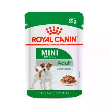 Imagem de Ração Úmida Royal Canin Cães Adultos Porte Pequeno 85g