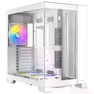 Imagem de Gabinete Gamer Antec C8 Argb White Lateral Vidro Temperado 4mm E-atx-atx-m-atx-itx 2 Fans 120mm B