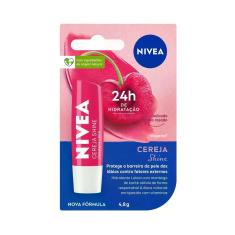 Hidratante Labial Nivea Cereja Shine 4,8g, 1, 4,8g