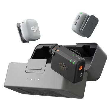 Imagem de Microfone Lapela sem Fio Mic Mini 2 com Áudio Cristalino e Alcance 250M em Preto DJI