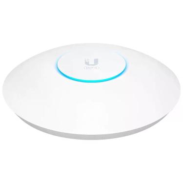Imagem de Access Point U6-pro Wi-Fi 6 com 1PoE e 5300Mbps Branco Ubiquiti 2.4GHZ 5GHZ 1WAN