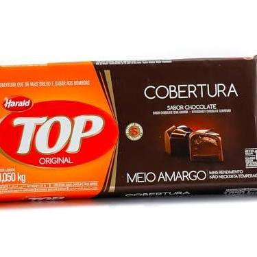 Imagem de Chocolate Cob Barra Harald Top 1,010kg Meio Amargo