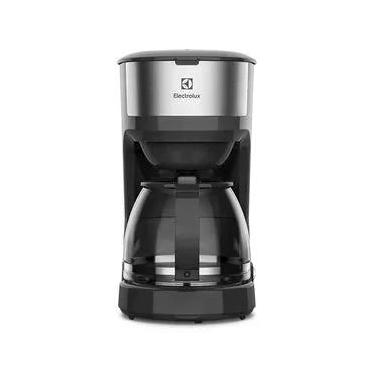 Imagem de Cafeteira Elétrica Ecm20 30 Xícaras Efficient Função Manter Aquecido Cor Inox Preta Electrolux 127v