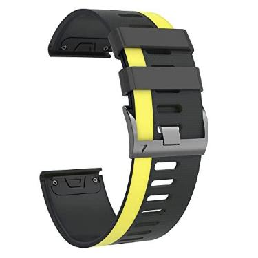 Imagem de DFAMIN 22 26mm pulseira de relógio inteligente para coros VERTIX2 Vertix 2 smartwatch silicone rápido fácil ajuste para Garmin Fenix 7 7X pulseira (cor: c, tamanho: 26mm)