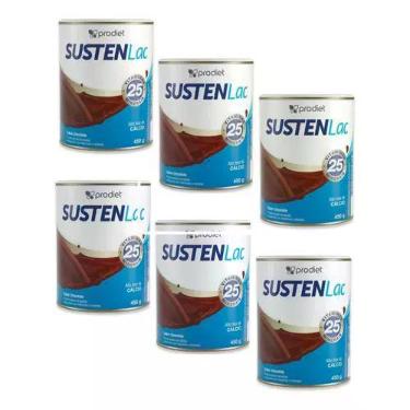 Imagem de Kit 6 Un Sustenlac 400g Sabor Chocolate Complemento Prodiet, Chocolate