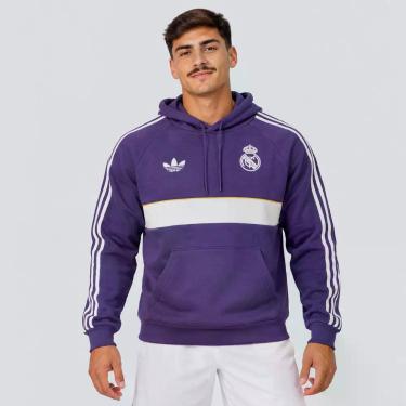 Imagem de Moletom Adidas Real Madrid Originals Roxo, G