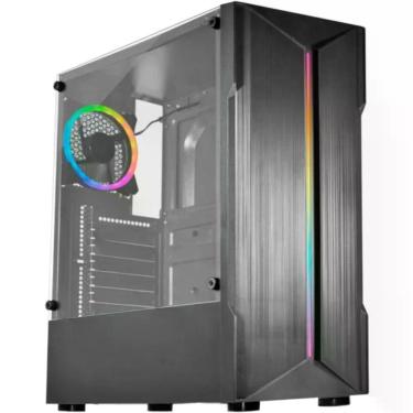 Imagem de Gabinete Gamer Demon Ii K-mex Gm-06w5 Preto Sem Fonte