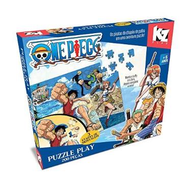 Imagem de Elka Puzzle Play 200 Pcs - One Piece, 7+ Anos