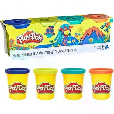 Imagem de Kit Massinha C/ 4 Play Doh B5517 - Hasbro