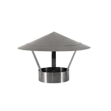 Imagem de Chapéu Chinês 8'' Inox Escovado