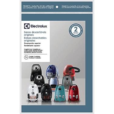 Imagem de Electrolux Kit 3 Sacos de aspirador de pó - Modelos: Clario, Classic Silencer, Jetmaxx, Ultrasilencer, Ultraone, Equipt e Powerforce (SWECL)