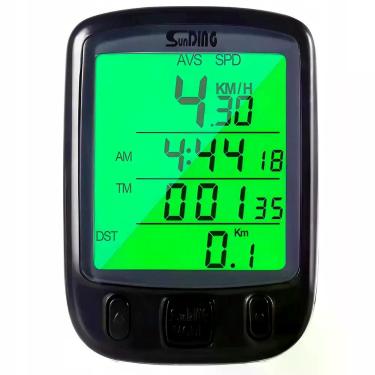 Imagem de Computador de Bike com Display Luminoso e À Prova de Intempéries - BEL