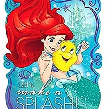 Imagem de Ariel Little Mermaid Dream Big 8 Postcard Invitations Birthday Party