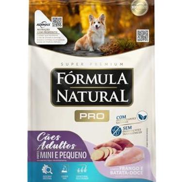 Imagem de Fórmula Natural Super Premium Pró Cães Adultos Portes Mini E Pequeno Sabor Frango E Arroz Integral 15KG