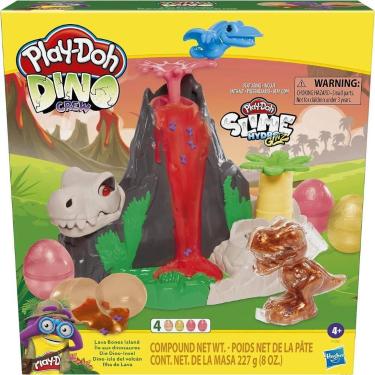 Imagem de Massinha Play-Doh Slime Dino Crew Ilha de Lava - Hasbro F1500