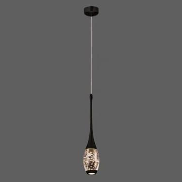 Imagem de Luminária pendente de vaidade para banheiro, luminária pendente de teto, LED, linear, tubo longo, moderna, bolha, cristal, lustre vintage de meados do século, para sala de jantar, cozinha, i